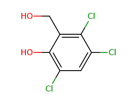 2,3,5-trichloro-6-hydroxy-benzyl alcohol