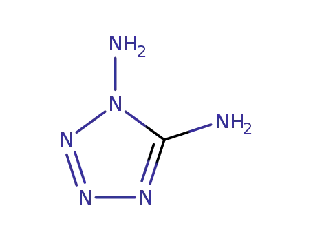 Molecular Structure of 2165-21-1 (1H-TETRAZOLE-1,5-DIAMINE)