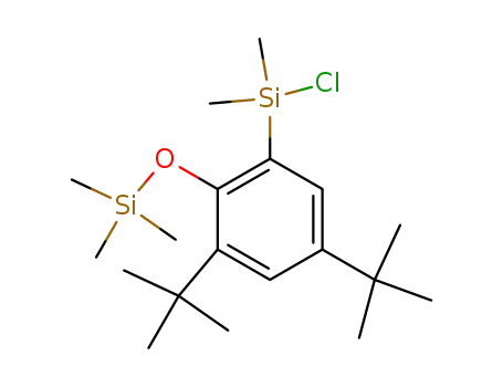 (3,5-di-tert-butyl-2-trimethylsiloxyphenyl)chlorodimethylsilane