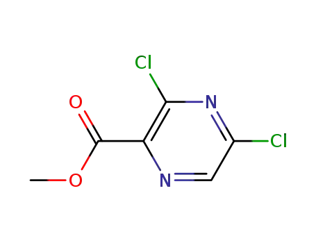 Molecular Structure of 330786-09-9 (METHYL 3,5-DICHLOROPYRAZINE-2-CARBOXYLATE)
