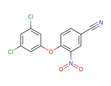 5-cyano-2-(3,5-dichlorophenoxy)nitrobenzene