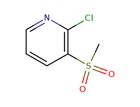 Molecular Structure of 70682-09-6 (2-Chloropyridine-3-sulfonyl  chloride)