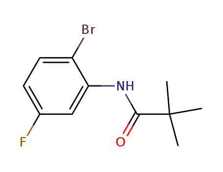 PropanaMide, N-(2-broMo-5-fluorophenyl)-2,2-diMethyl-