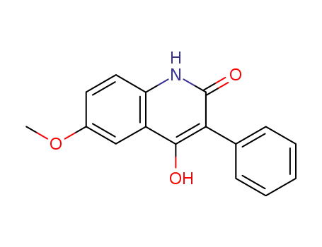 4-hydroxy-6-methoxy-3-phenyl-2(1H)-quinolinone