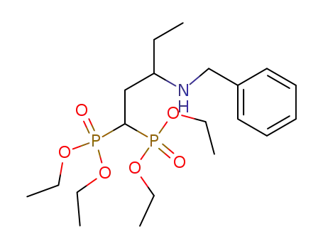 tetraethyl 3-benzylaminopentane-1,1-bisphosphonate