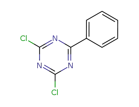 Molecular Structure of 1700-02-3 (2,4-Dichloro-6-phenyl-1,3,5-triazine)