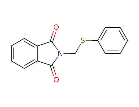 Molecular Structure of 32637-30-2 (1H-Isoindole-1,3(2H)-dione, 2-[(phenylthio)methyl]-)