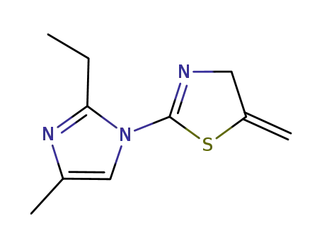 2-(2-ethyl-4-methylimidazol-1-yl)-5-methylene-4,5-dihydrothiazole