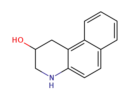 Molecular Structure of 66405-01-4 (Benzo[f]quinolin-2-ol, 1,2,3,4-tetrahydro-)