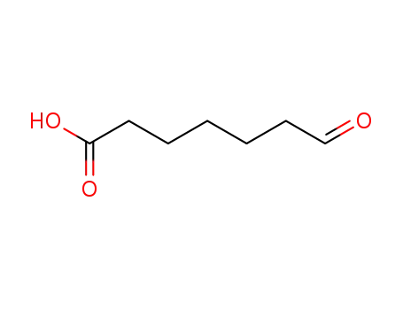 Molecular Structure of 35923-65-0 (7-oxoheptanoic acid)