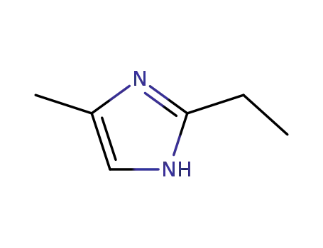 Molecular Structure of 931-36-2 (2-Ethyl-4-methylimidazole)