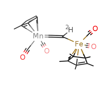 (η5-C5H4Me)(carbonyl)2manganese(η1-CCD-iron(η5-C5Me5)(carbonyl)2)