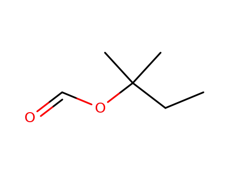 Molecular Structure of 757-88-0 (Formic acid 1,1-dimethylpropyl ester)