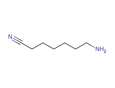 Molecular Structure of 23181-80-8 (7-aminoheptanenitrile)