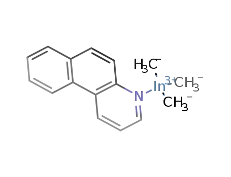 trimethyl(5,6-benzoquinoline) indium(III)
