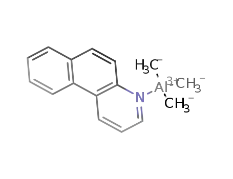 trimethyl(5,6-benzoquinoline) aluminium(III)
