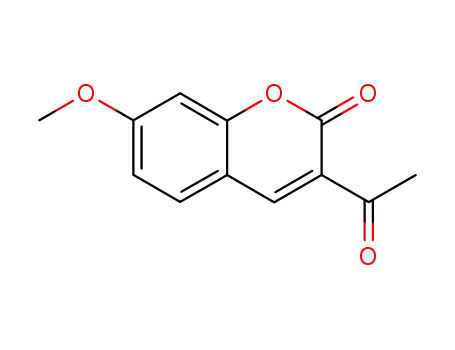 Molecular Structure of 64267-19-2 (3-Acetyl-7-MethoxycouMarin)