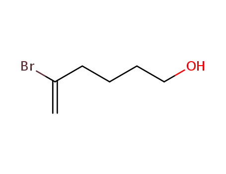 Molecular Structure of 69441-76-5 (5-Hexen-1-ol, 5-bromo-)
