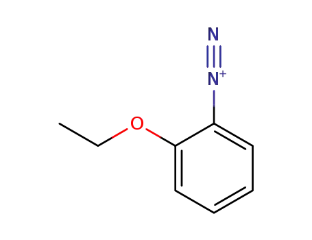 Molecular Structure of 24892-65-7 (Benzenediazonium, 2-ethoxy-)