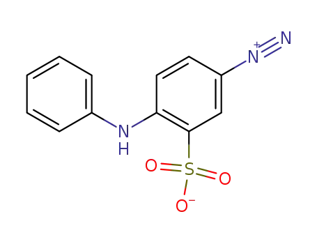 4-anilino-3-sulfo-benzenediazonium-betaine