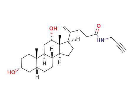 N-(prop-2-yn-1-yl)-3α,12α-dihydroxy-5β-cholan-24-amide