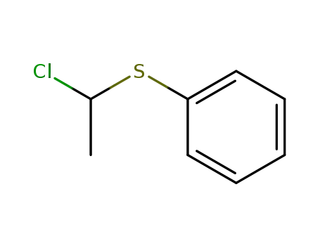 Molecular Structure of 13557-24-9 (Benzene, [(1-chloroethyl)thio]-)