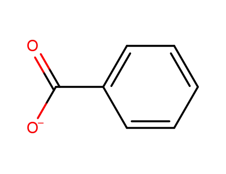 Molecular Structure of 766-76-7 (benzoate)