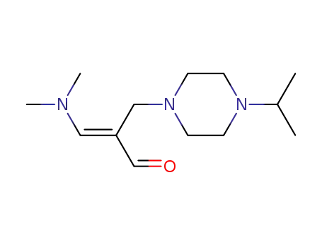 (2E)-3-(dimethylamino)-2-[(4-isopropylpiperazin-1-yl)methyl]acrylaldehyde