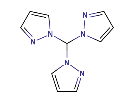 Molecular Structure of 80510-03-8 (TRIS(PYRAZOL-1-YL)METHANE)