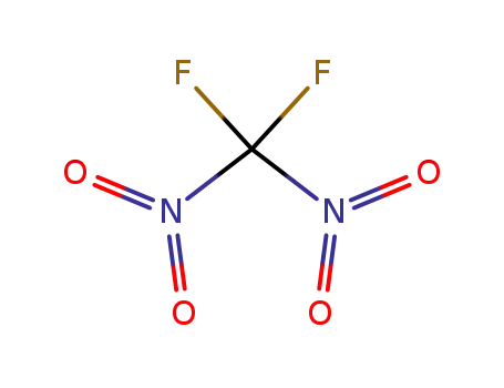 Molecular Structure of 1185-11-1 (Difluorodinitromethane)