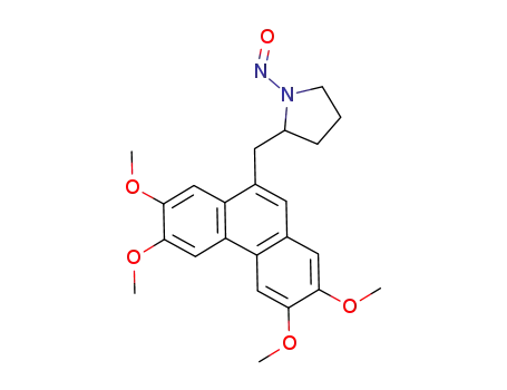 1-nitroso-2-[(2,3,6,7-tetramethoxy-9-phenanthryl)methyl]pyrrolidine