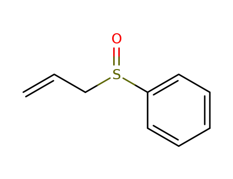 Molecular Structure of 19093-37-9 (ALLYL PHENYL SULFOXIDE)