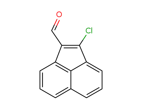 Molecular Structure of 13152-84-6 (1-Acenaphthylenecarboxaldehyde, 2-chloro-)