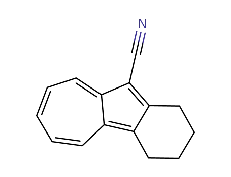 Molecular Structure of 33658-65-0 (Benz[a]azulene-10-carbonitrile, 1,2,3,4-tetrahydro-)