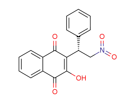 (S)-2-(1-phenyl-2-nitroethyl)-3-hydroxynaphthalene-1,4-dione