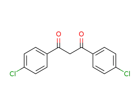 Molecular Structure of 18362-49-7 (1,3-bis(4-chlorophenyl)propane-1,3-dione)