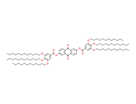 2,6-bis(3,4,5-tridodecyloxybenzoyloxy)-9,10-anthraquinone