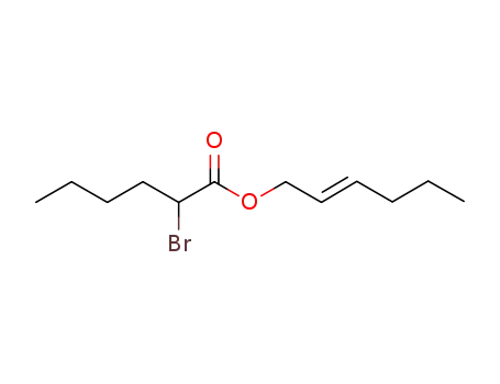 2-bromohexanoic acid (E)-2-hexenyl ester