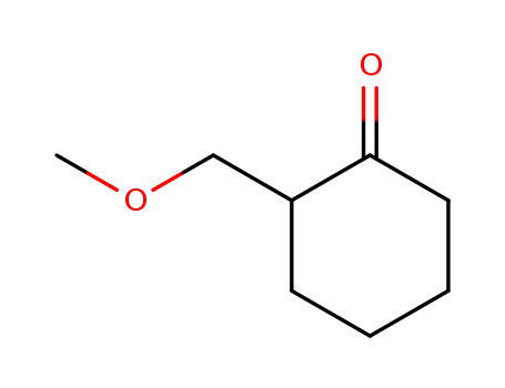 Molecular Structure of 58173-92-5 (Cyclohexanone, 2-(methoxymethyl)-)
