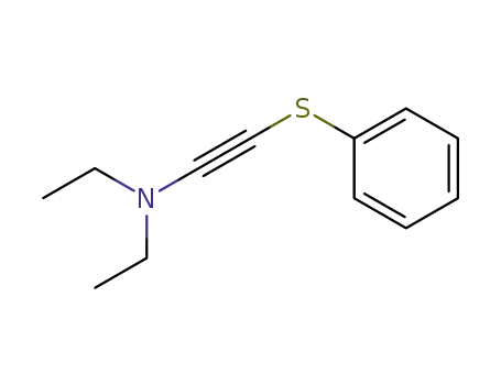 N,N-Diethyl<2-(phenylthio)ethinyl>amin