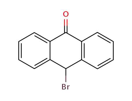 Molecular Structure of 1560-32-3 (10-BROMO-9(10H)-ANTHRACENONE)