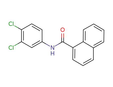 N-(3,4-dichlorophenyl)-1-naphthalene carboxamide