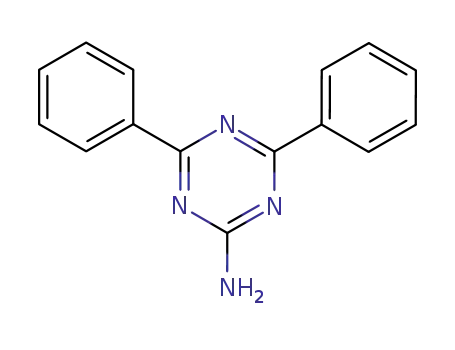 Molecular Structure of 5418-07-5 (2-aMino-4,6-diphenyl-s-trizine)