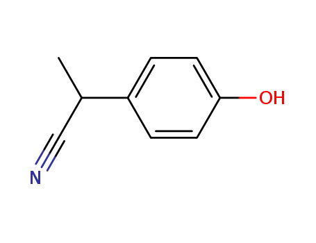 2-(4-hydroxyphenyl)propiononitrile
