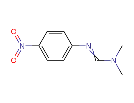 Molecular Structure of 1205-59-0 (N,N-Dimethyl-N'-(4-nitrophenyl)formamidine)