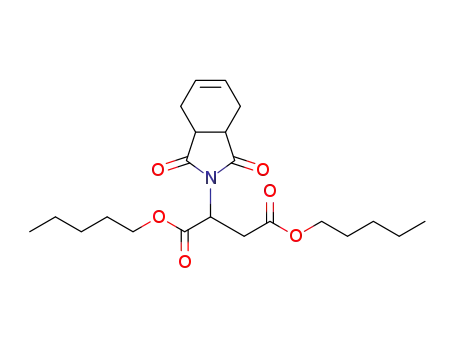 dipentyl 2-(3a,4,7,7a-tetrahydro-1,3-dioxo-1H-isoindol-2(3H)-yl)succinate