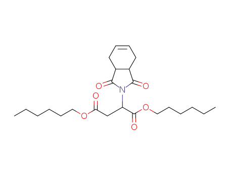 dihexyl 2-(3a,4,7,7a-tetrahydro-1,3-dioxo-1H-isoindol-2(3H)-yl)succinate