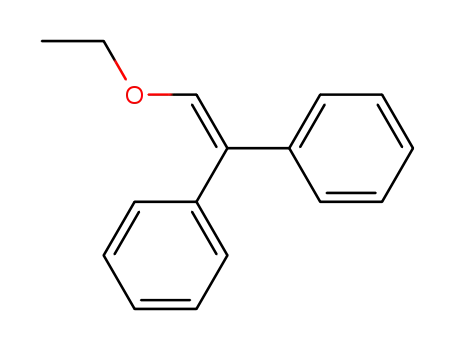 Molecular Structure of 36586-15-9 (Benzene, 1,1'-(ethoxyethenylidene)bis-)