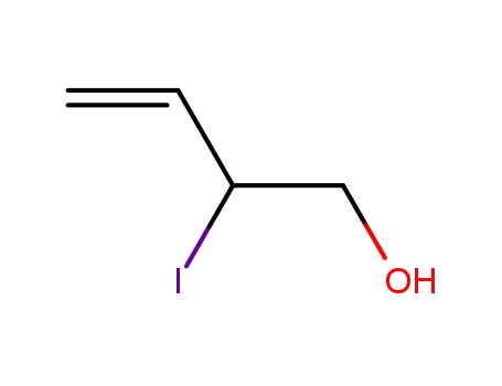 1-hydroxy-2-iodo-3-butene