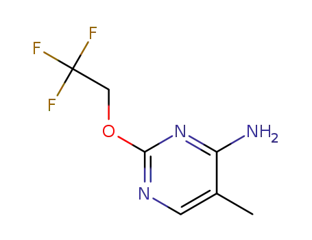 5-methyl-2-(2,2,2-trifluoro-ethoxy)-pyrimidin-4-ylamine